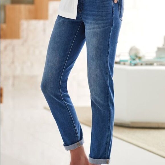 ✨HP✨Soft Surroundings Jeans Ultimate Relaxed Straight✨ - Picture 2 of 10